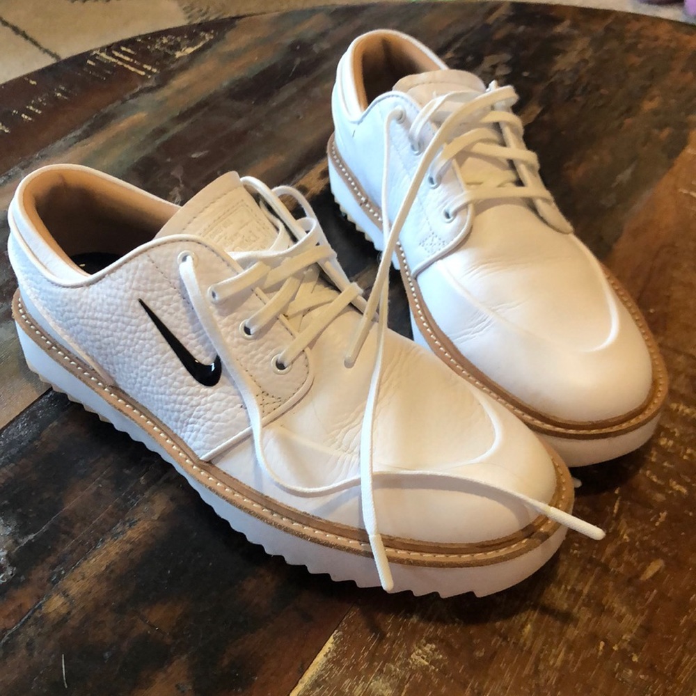 Nike Stefan Janoski White Golf Shoes